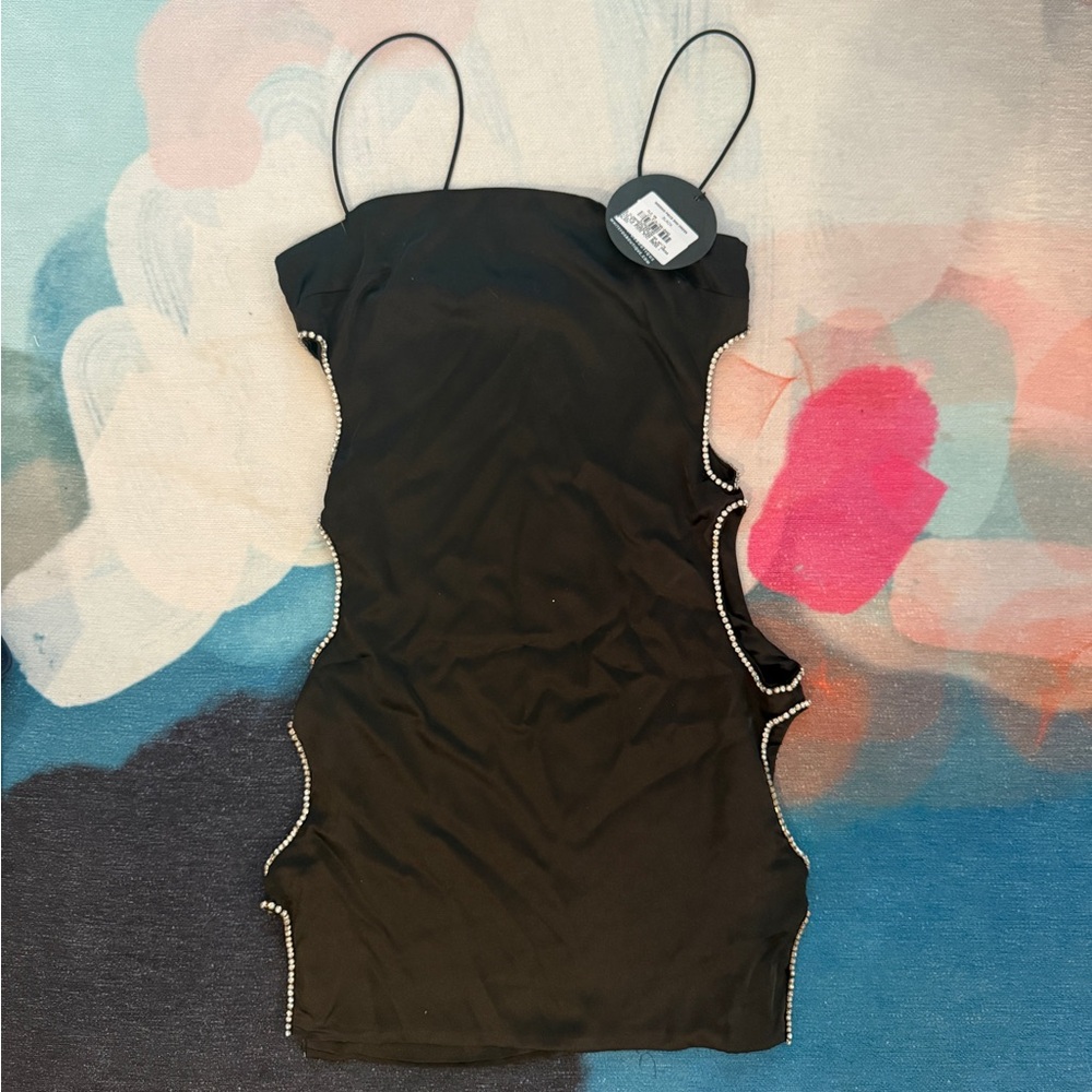 White Fox Missing Piece Mini Dress